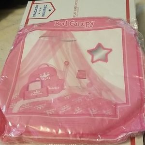 Pink Bed canopy Great for a girl's room